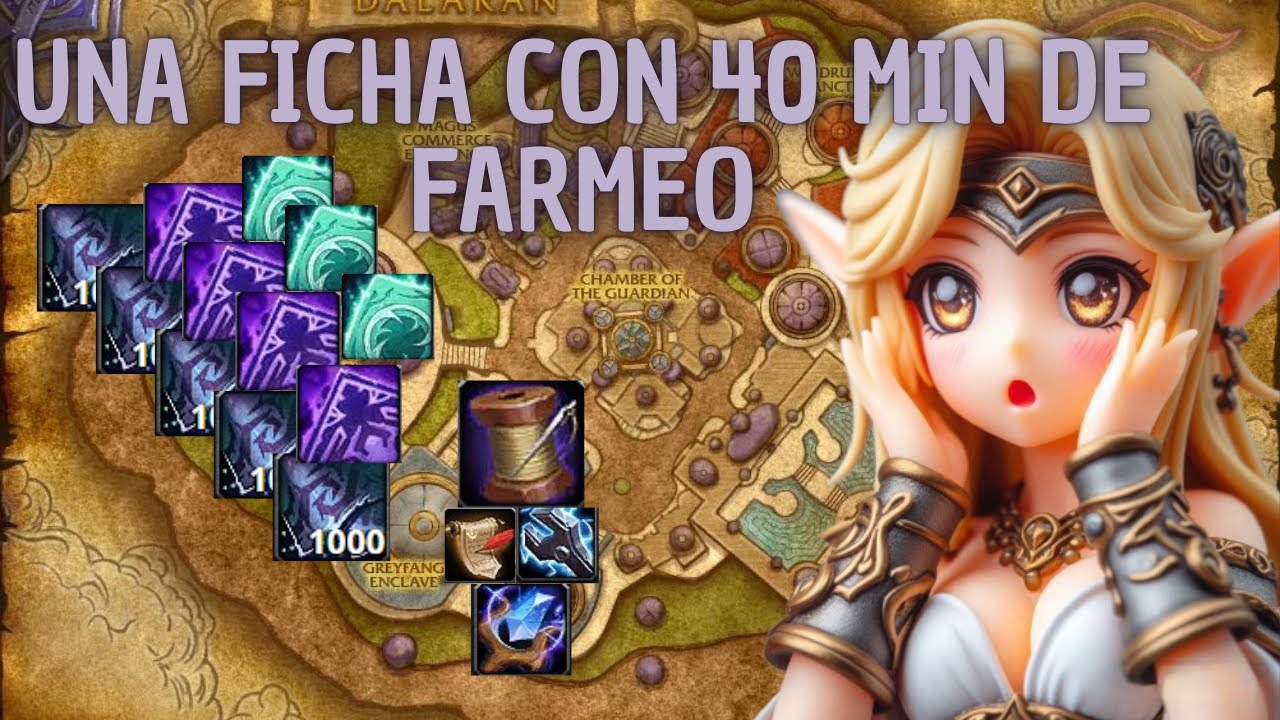 UNA FICHA EN 40 MIN!!!