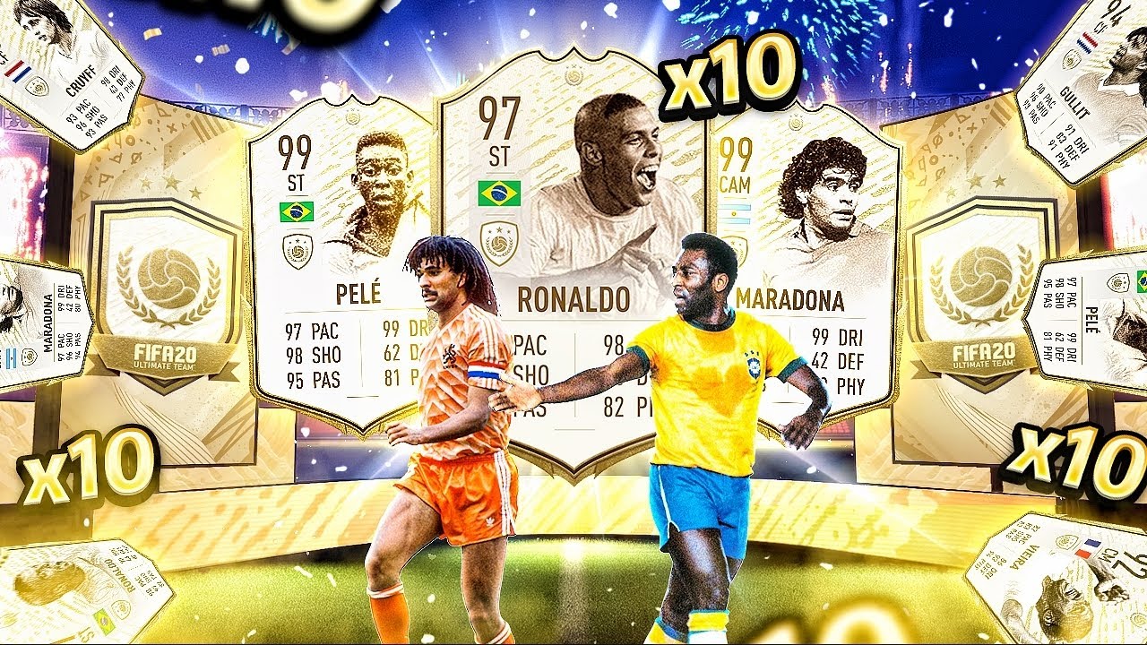 What do you get from 10 Guaranteed Icon Moments Packs?
