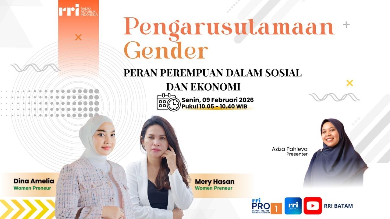 PENGARUSUTAMAAN GENDER - PERAN PEREMPUAN DALAM SOSIAL DAN EKONOMI