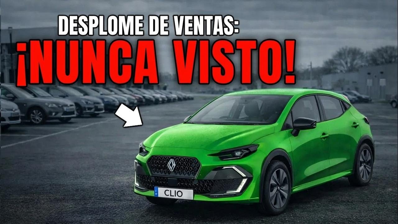 &iexcl;Ventas de autos franceses caen a su nivel m&aacute;s bajo!