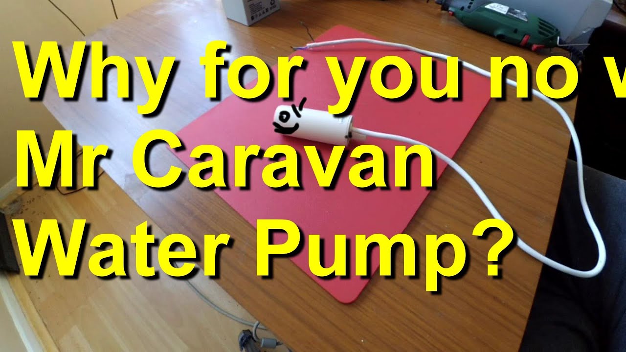 Failed Caravan Water Pump Teardown