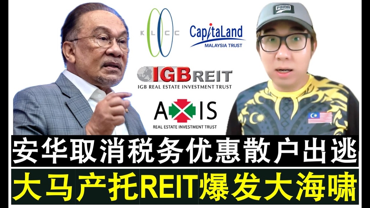 【韭菜人生】第790期 安华偷袭散户含泪出逃大马产托10%预扣税优惠撤销引发板块大海啸