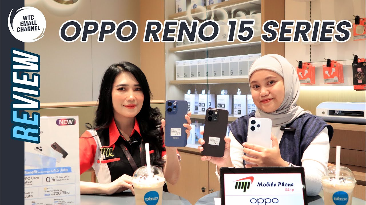 OPPO RENO 15 5G - DESAIN CANTIK SPEK NAIK KELAS