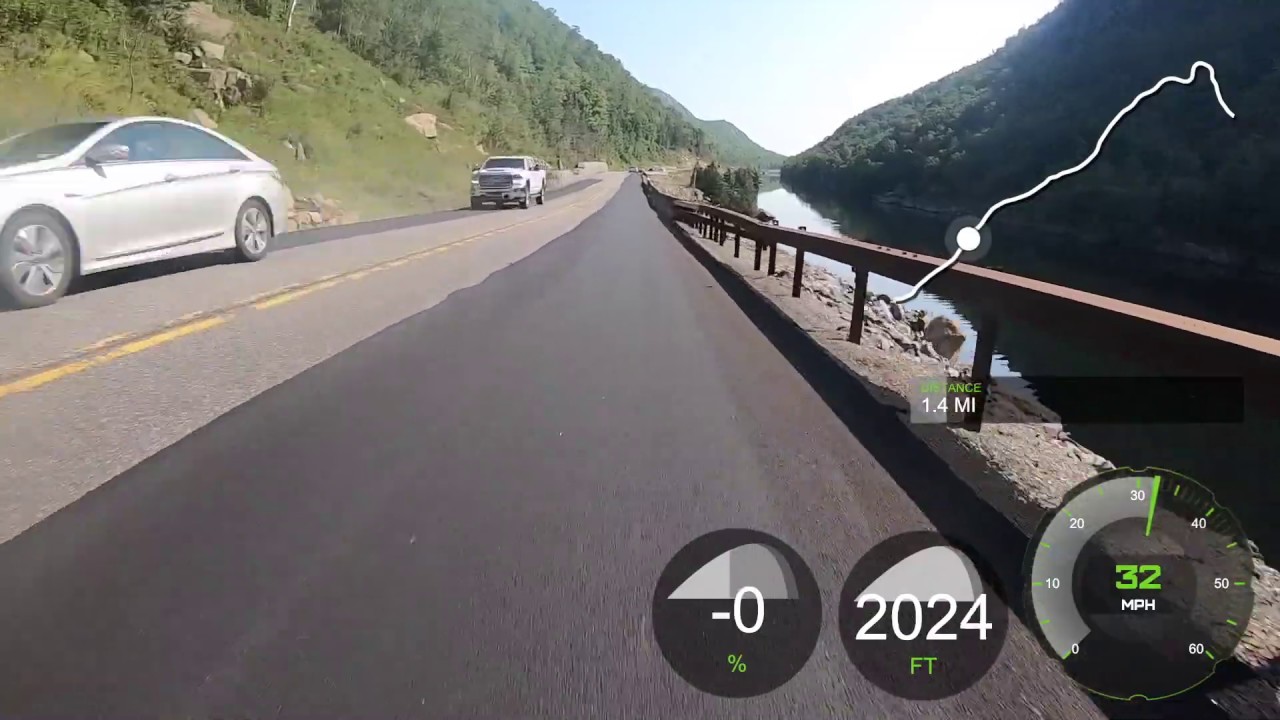 Ironman Lake Placid Keene Descent w/ Garmin VIRB Guages