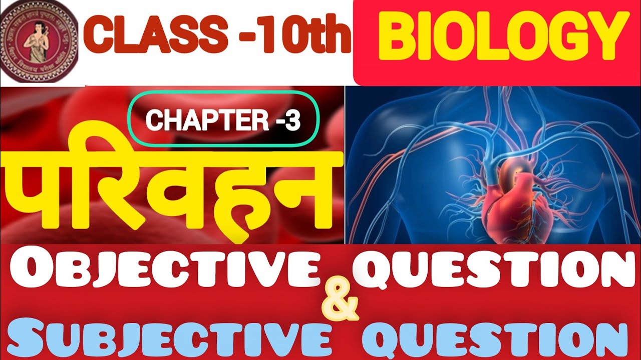 biology chapter 3 class 10th objective question and subjective question biology class 10th chapter 3