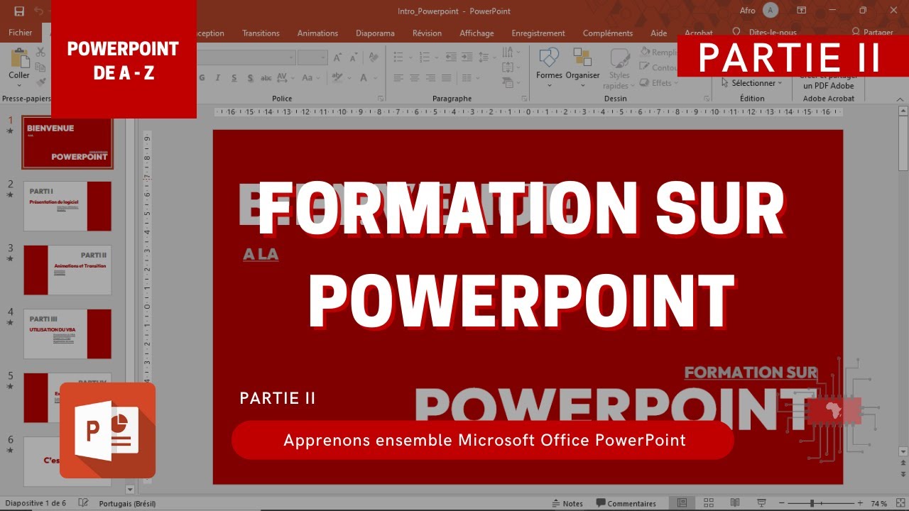 PowerPoint Formation complète Partie2