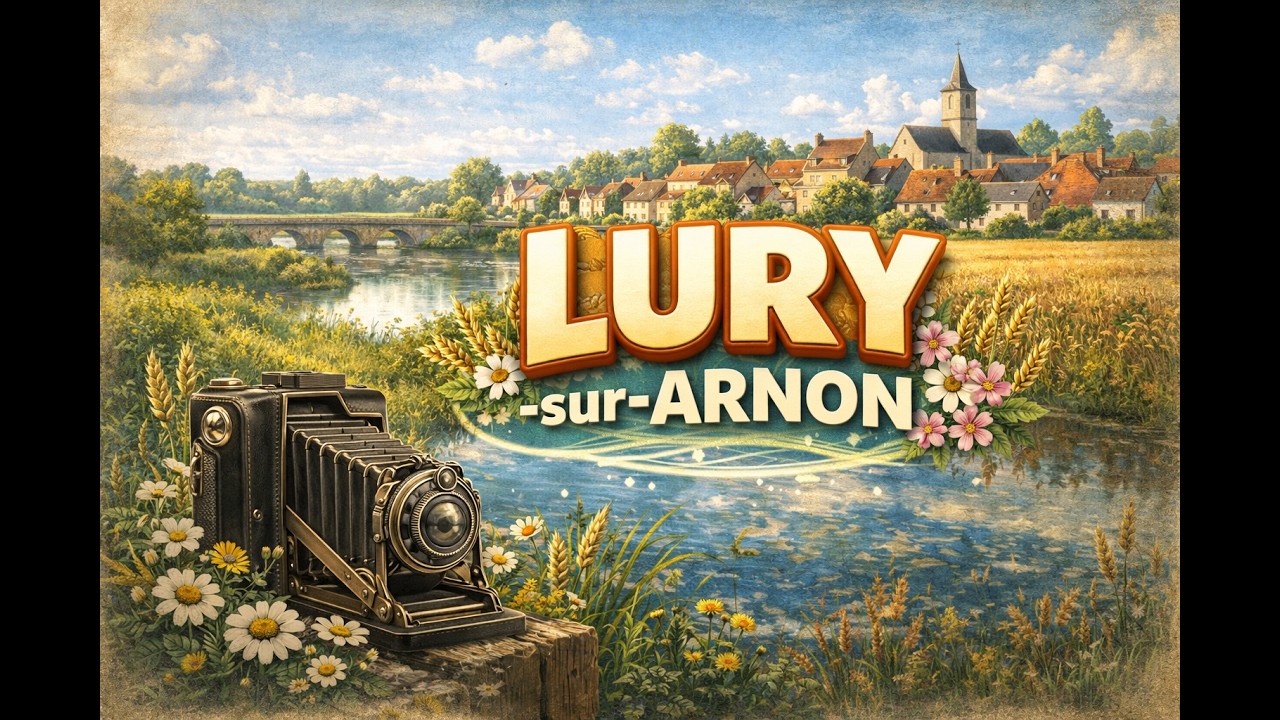 film cartes postales anciennes de   Lury-sur-arnon animées Cher 18