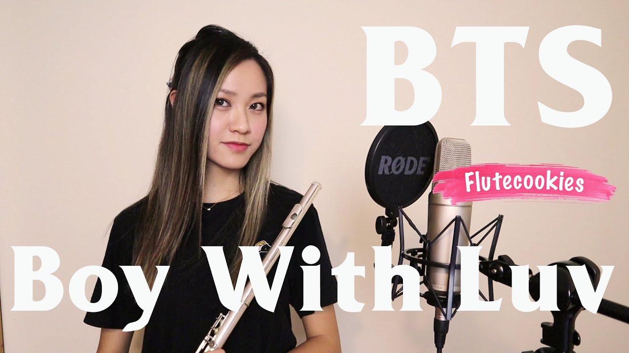BTS (방탄소년단) - Boy With Luv 작은 것들을 위한 시 ft. Halsey [Flutecookies cover]