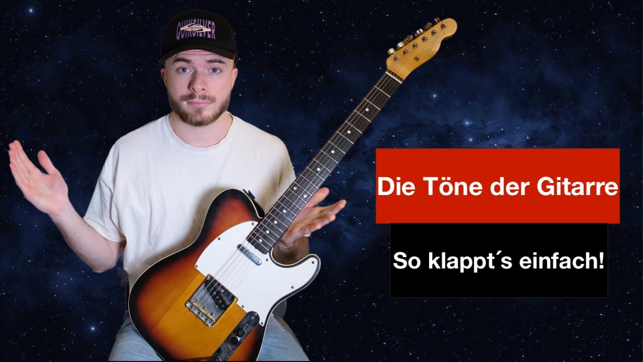 Wie finde ich die Töne auf dem Griffbrett? (Beste Methode)