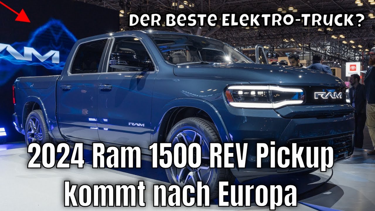 Ram 1500 REV: Elektro-Truck 2025 kommt nach Europa | die Fakten