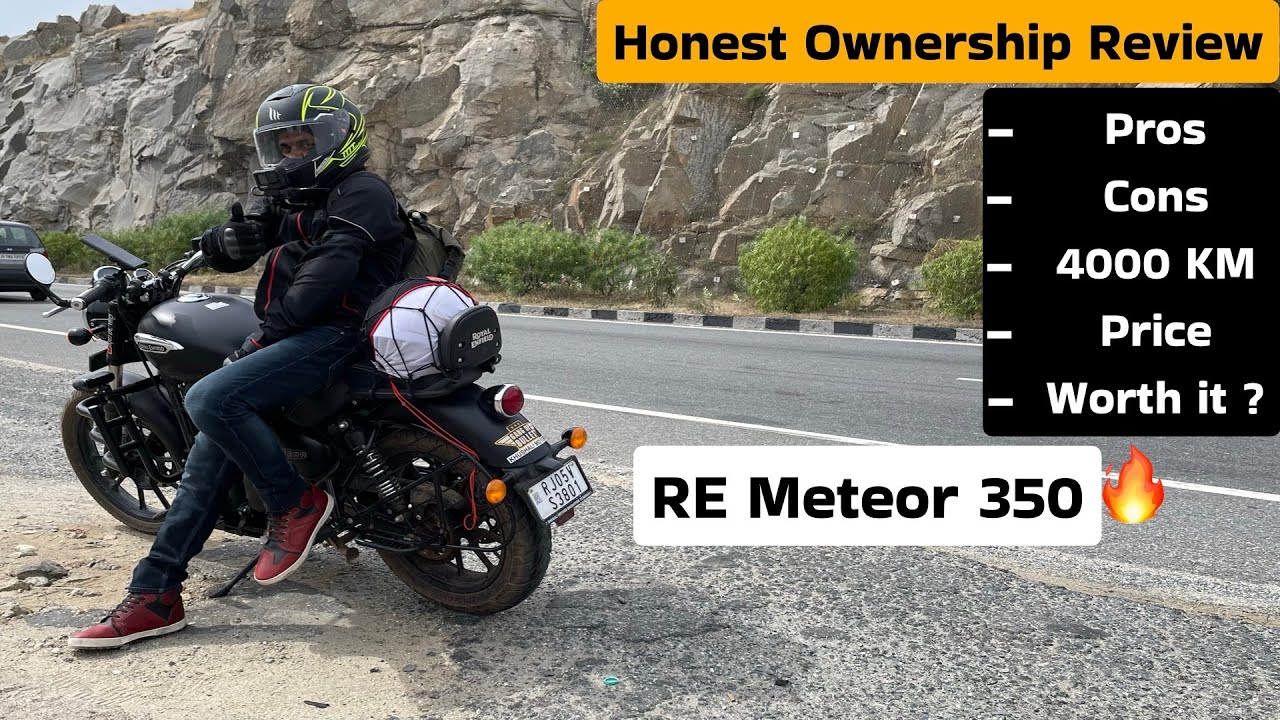 Royal Enfield Meteor 350 E20 Real Ownership Review | 4000 kms | Pros & Cons 2023 - 24