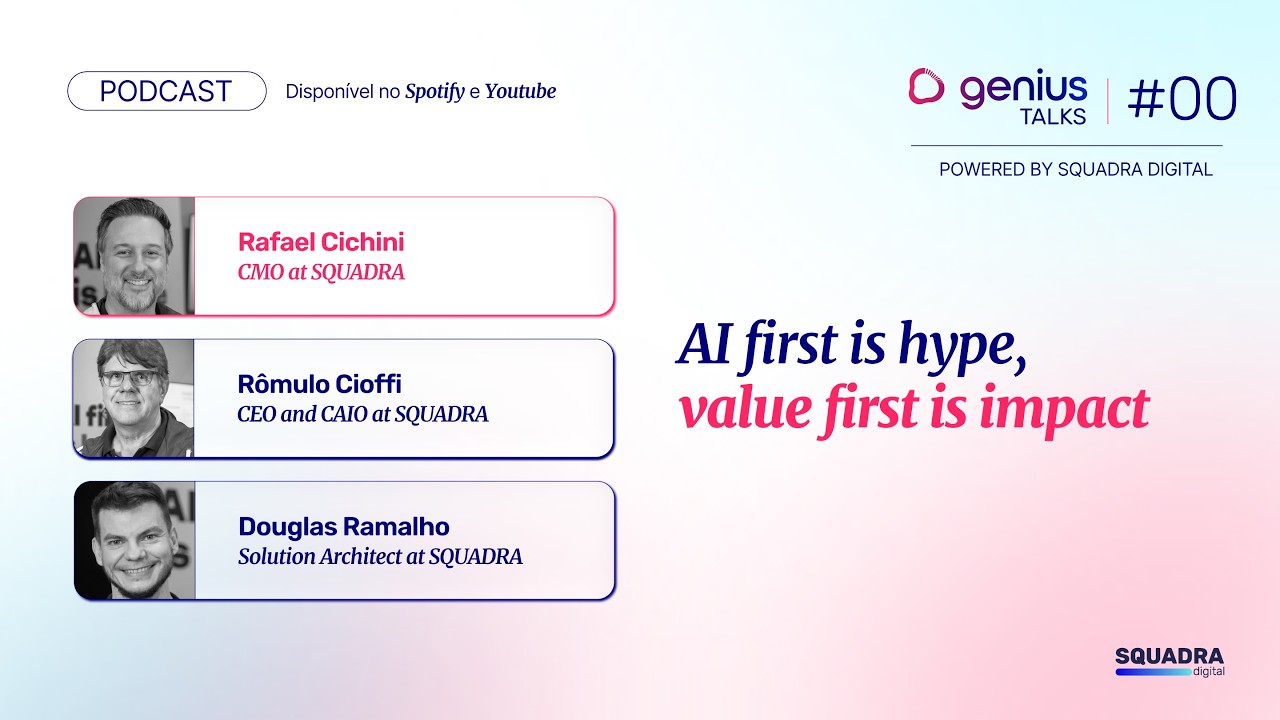 Genius Talks #00 | AI first is hype, value first is impact.
