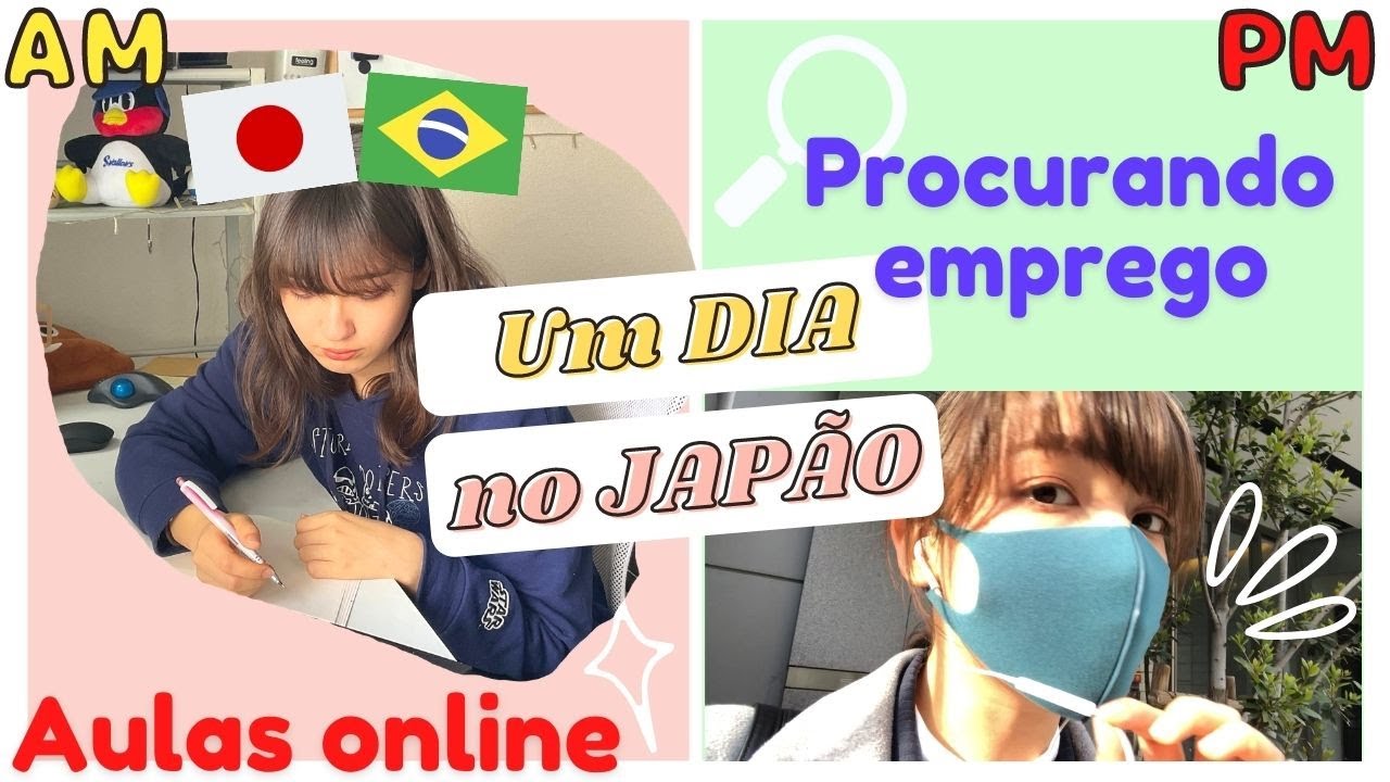 UM DIA DA MINHA VIDA NO JAPÃO | Aulas online + procura de emprego [vlog]