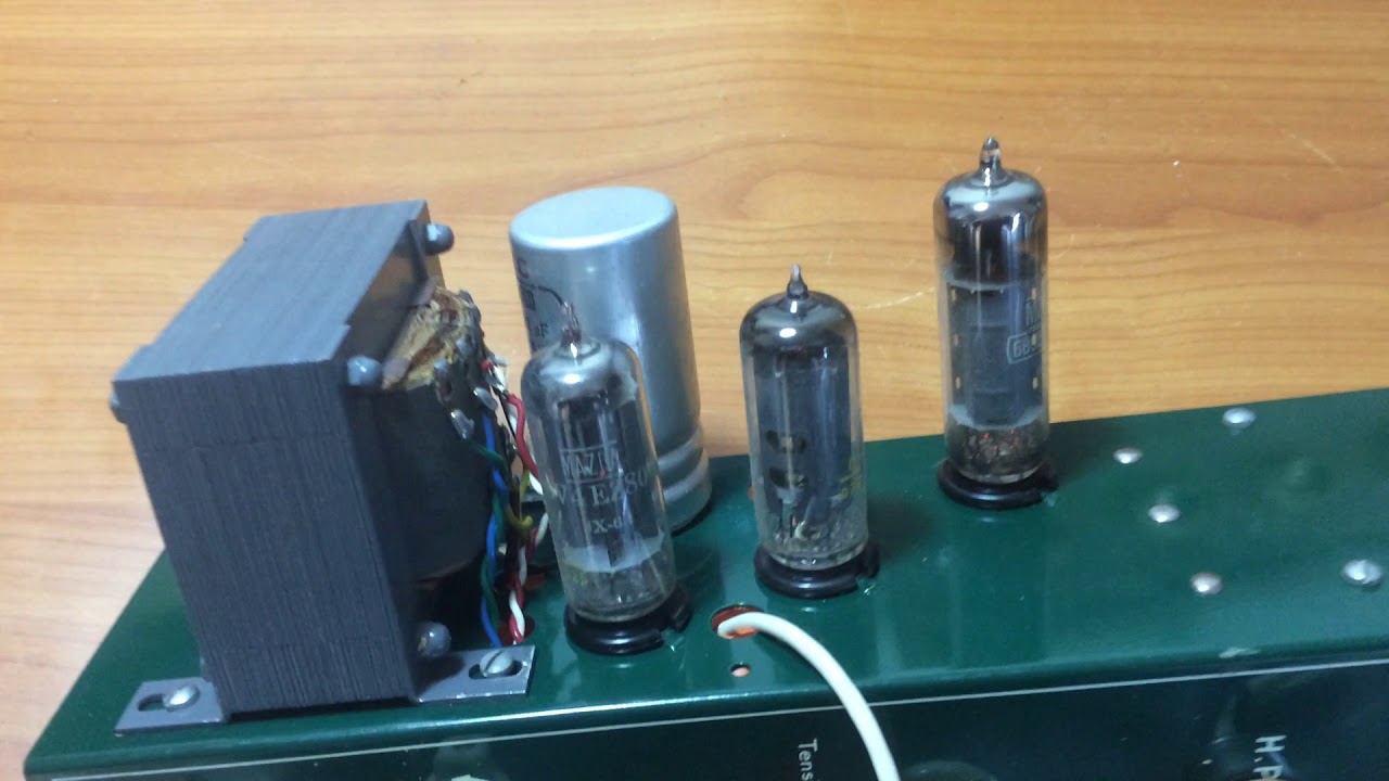 AMPLI A LAMPES G I D EZ80 EBF80 EL84