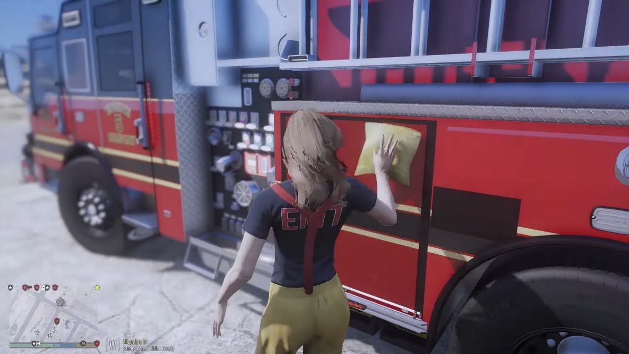 Gta 5 LSFDFR Playing As SAFR Pierce Velocity Engine - Fire Fighter/Fire Callouts #gta #gta5 #lspdfr
