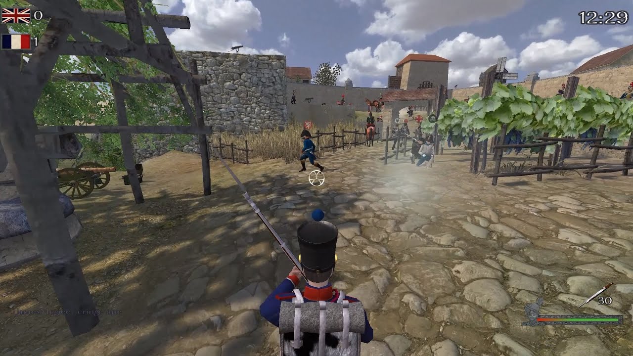 Charge to the Rhine (defending & attacking) in Mount & Blade Warband: Napoleonic Wars