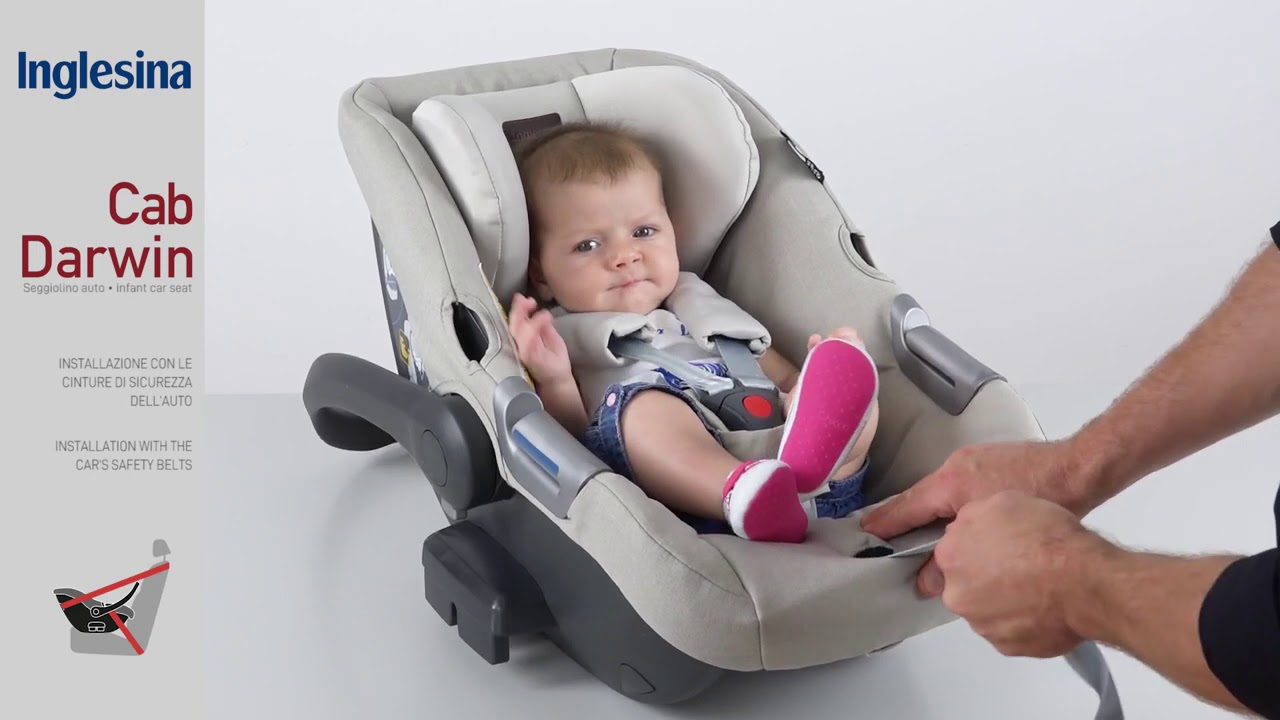 Детские автокресла Inglesina Cab и Darwin