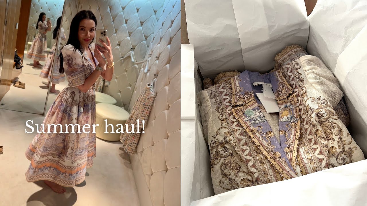 Summer haul! Zimmermann, Max Mara, Bottega Veneta, Gianvito Rossi ...