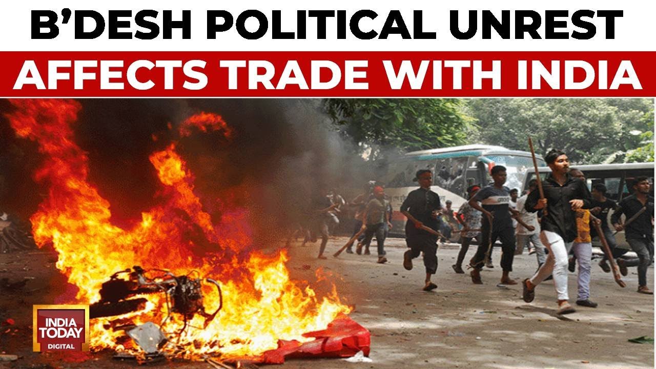 Border Trade Through Tripura Heavily Impacted Due To Political Unrest In Bangladesh | India Today