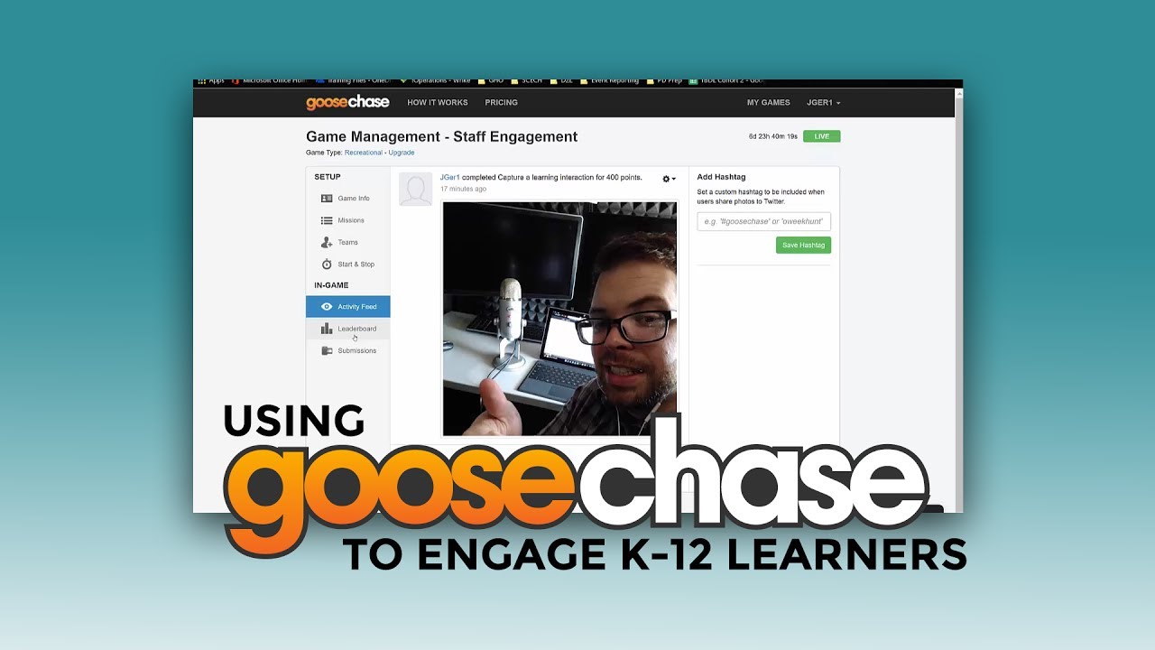 Engaging K-12 Learners in Digital Scavenger Hunts with GooseChase