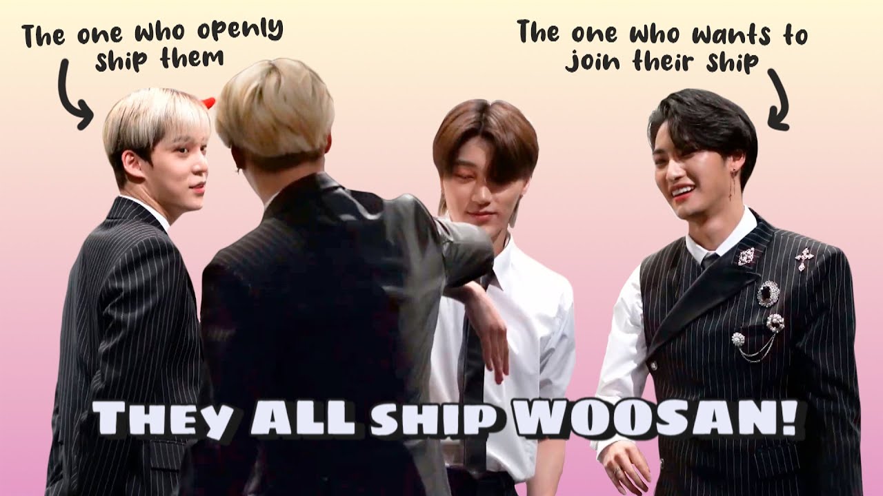 How all ATEEZ Members Ship Woosan