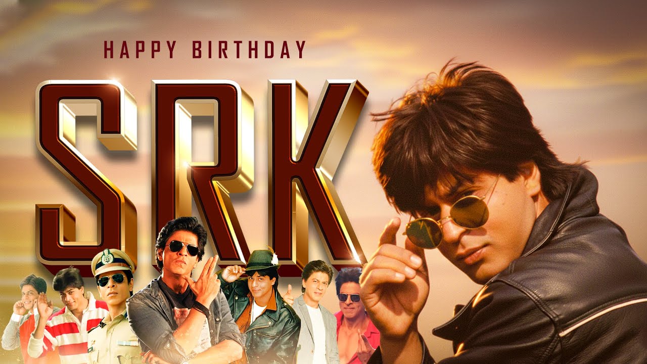 Shah Rukh Khan b'day Special Mix 2025 | King Khan | SR creative media | Sreehari Rajendran |