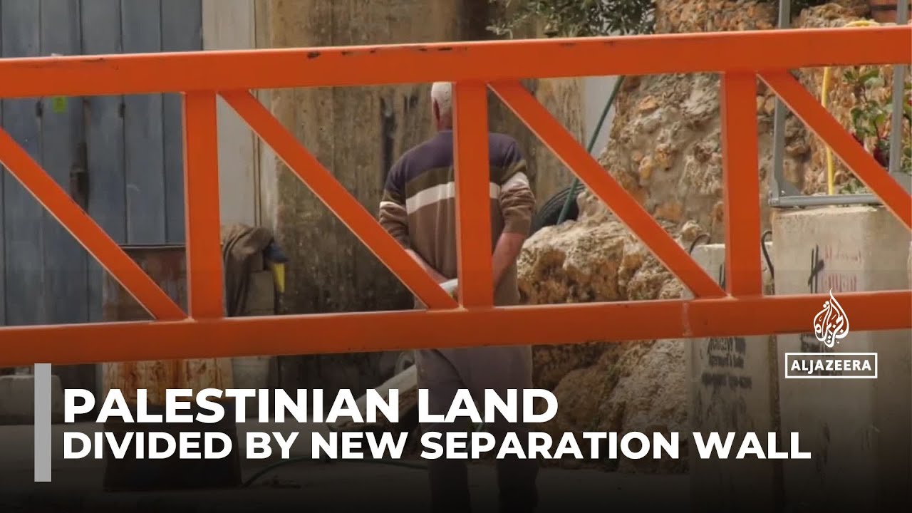 Israeli separation wall: Besieging a village in the occupied West Bank