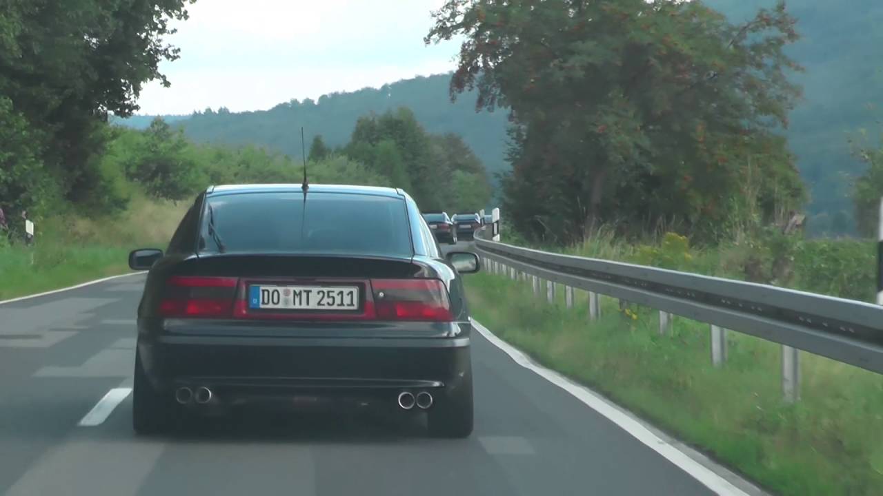 ECD 2016 Calibra Treffen - Rundfahrt Calibrakolonne