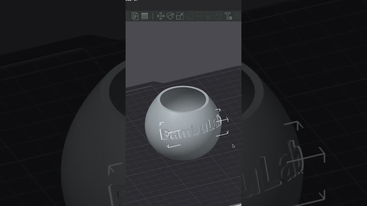 Wrapping text around curved surfaces customizes your 3D printing design  