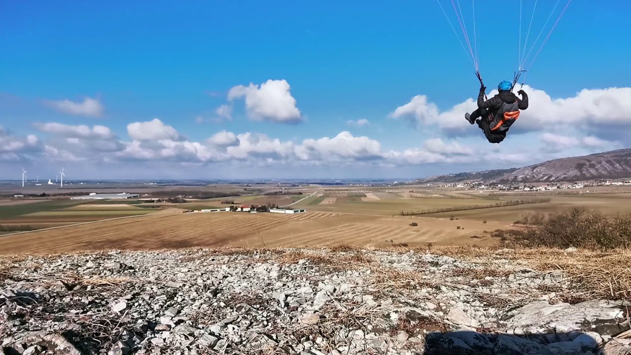 2022 02 12 Spitzerberg Paragliding - raw footage