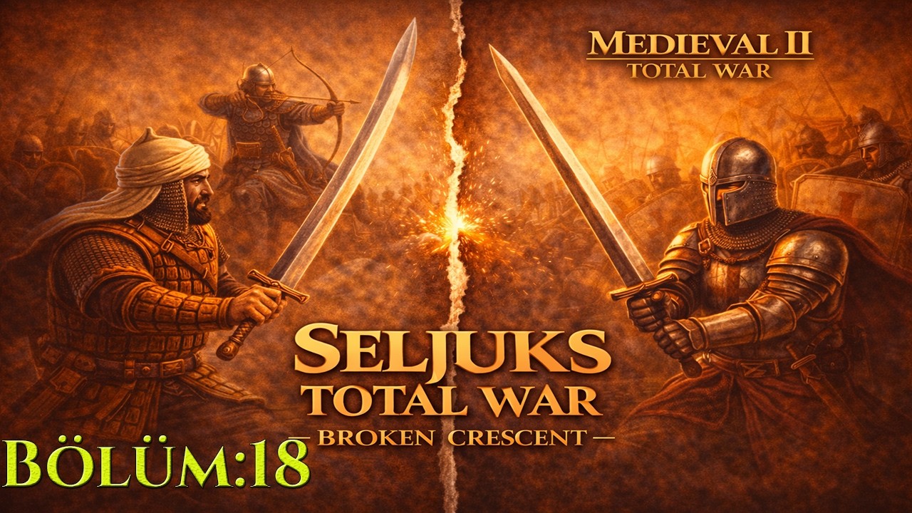 Medieval 2:Total War-Broken Crescent-Anadolu Selçukluları-Bölüm:18 Seljuks of Rum:Total War(1080 HD)