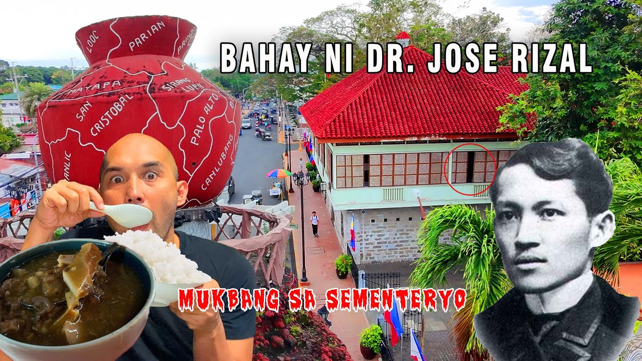DITO PINANGANAK SI JOSE RIZAL | MUKBANG SA SEMENTERYO
