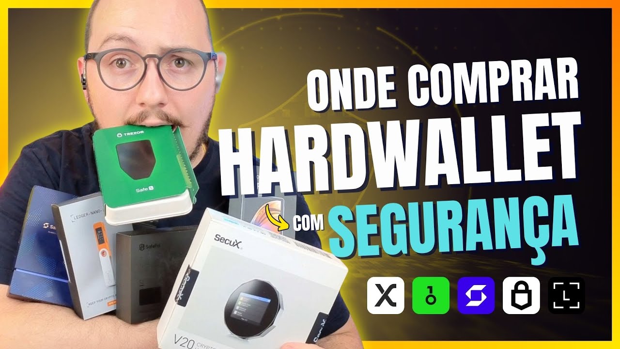 🛑 - ONDE COMPRAR HARDWALLETS DE OFICIALMENTE COM SEGURAN&Ccedil;A?! LEDGER, TREZOR, SAFEPAL, ONEKEY, SECUX.