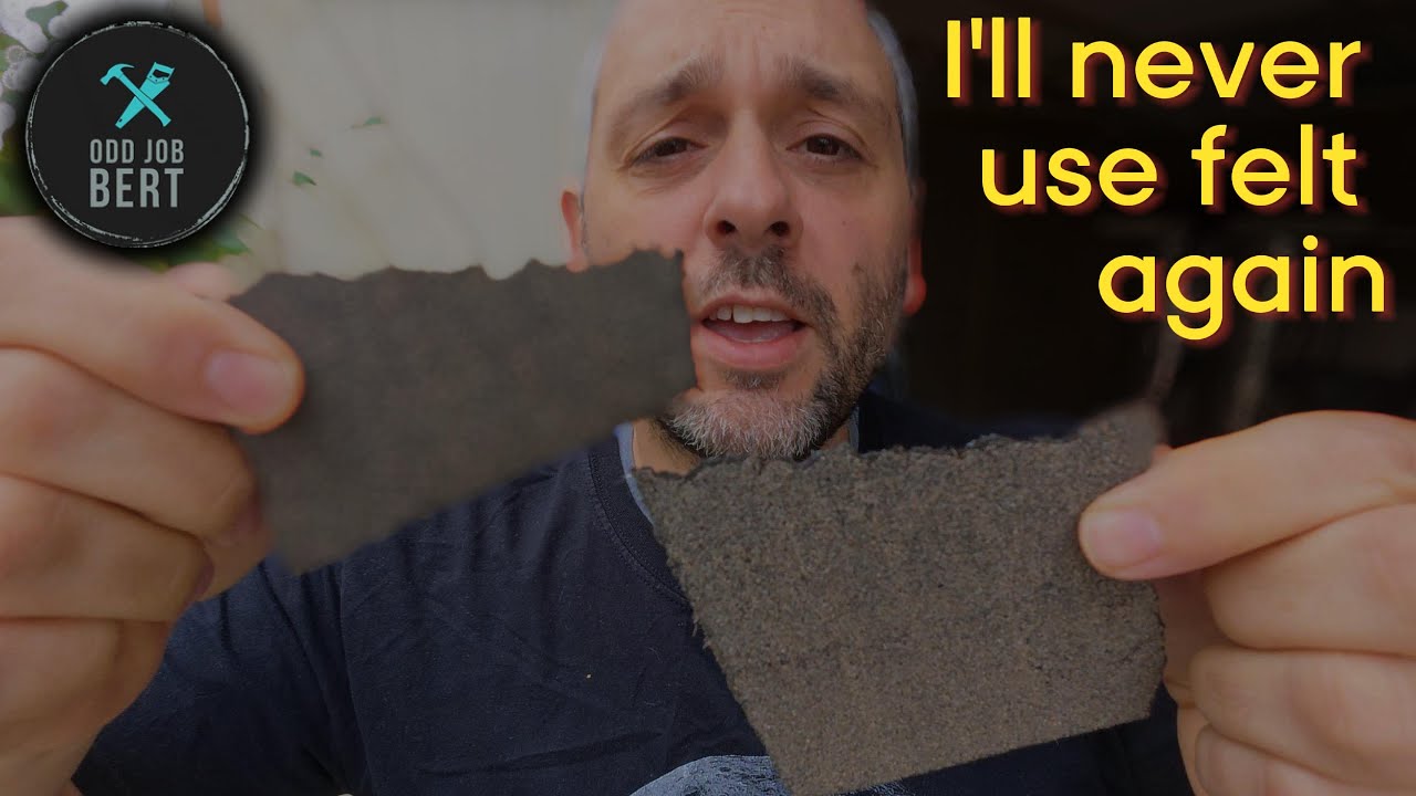 Shed felt? ... Not on my workshop roof !!