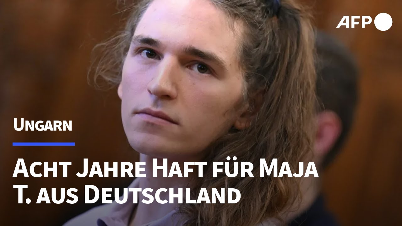Gericht in Ungarn: Acht Jahre Haft für Maja T. aus Deutschland | AFP