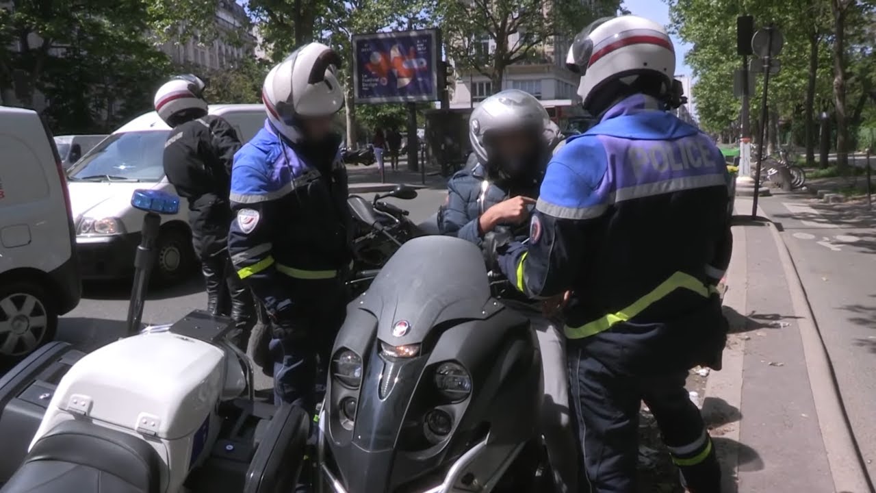 Police : contrôle routier, les motards sont visés.