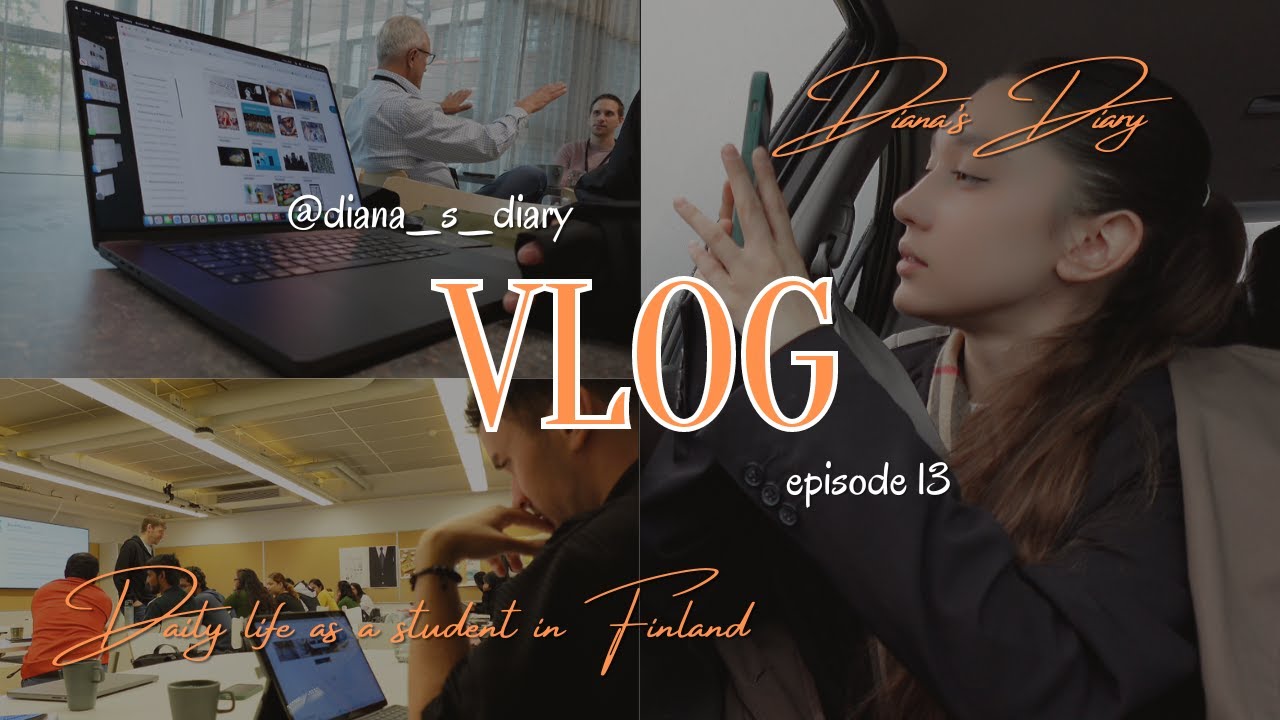 📚VLOG #13 - Daily Life of a Student in Finland📚