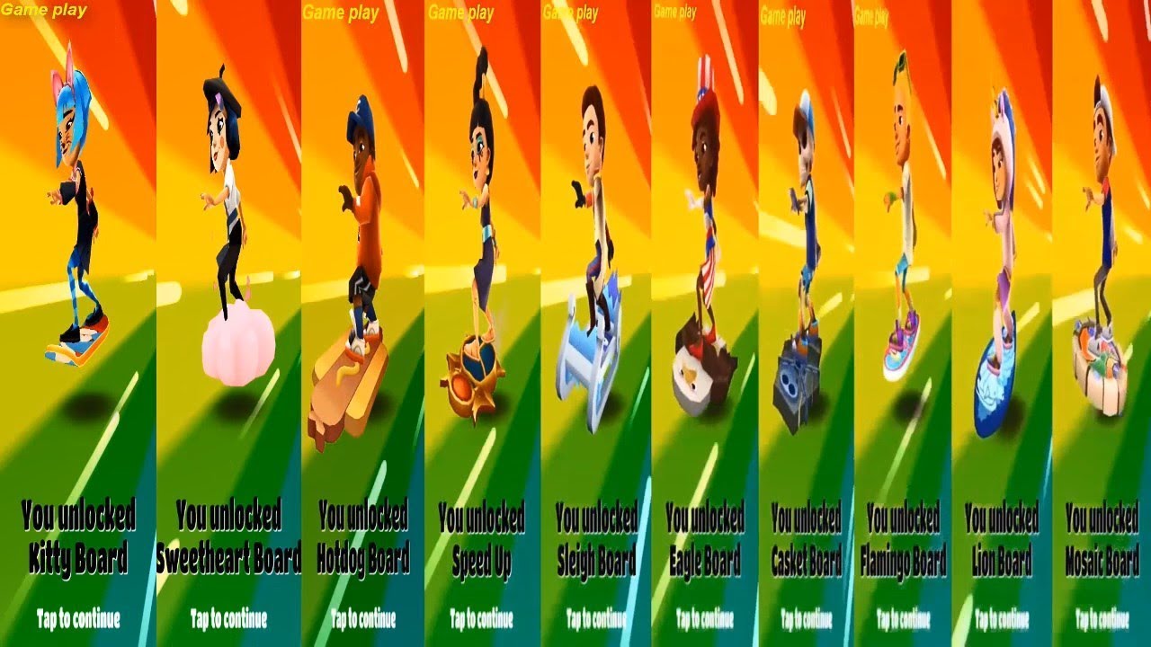 Subway Surfers Tokyo Paris Chicago Cairo Saint PeterSBurg vsWashington D.C Mexicovs  Barcelona MIAMI