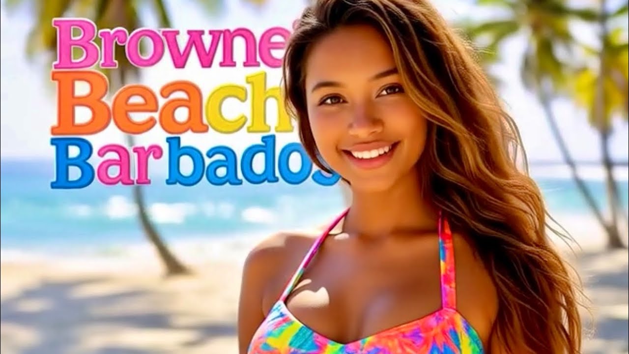 Stunning Browne Beach Barbados: White Sands, Crystal Waters & Ultimate 4K Beach Tour