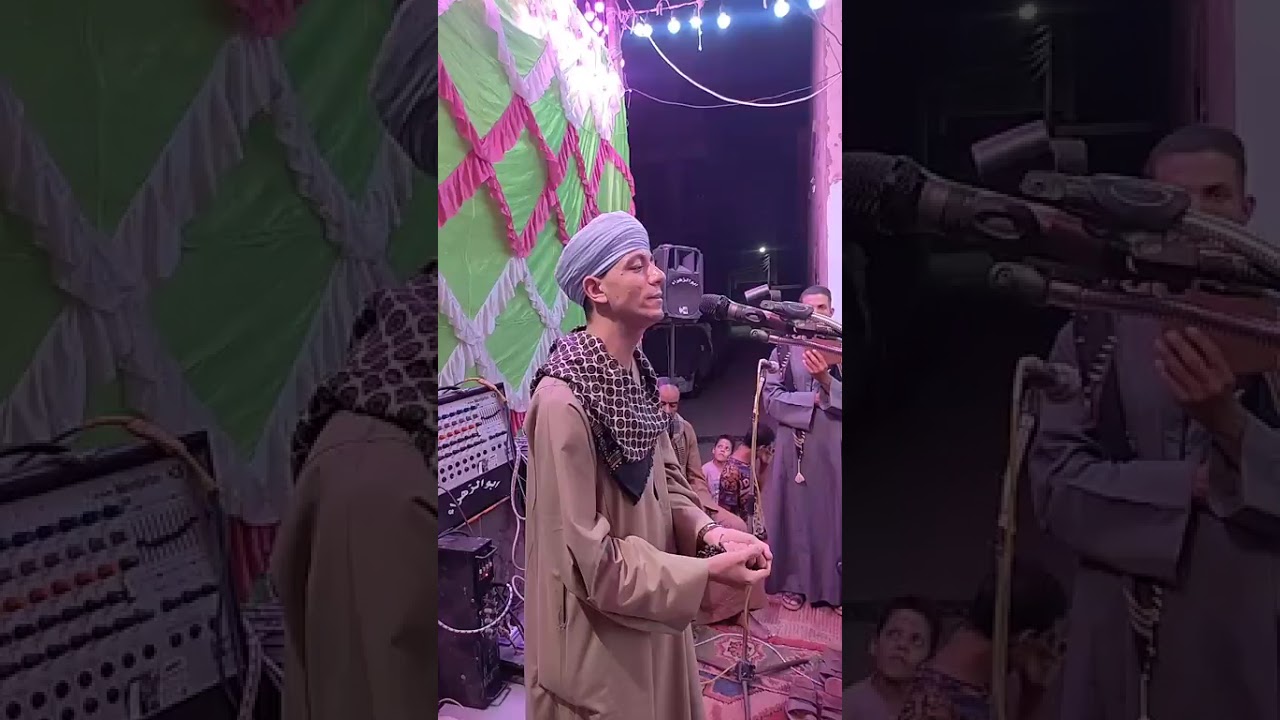 الشيخ احمد شوقي يرجع بالحضور الي الزمن الجميل من ساحه الشيخ محمود ابو شامه قاوالنواوره ♥🎙