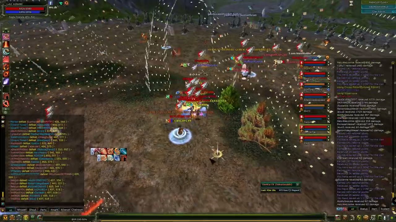 WARDENCLYFFE Mage Pk Movie 13 [ 2023 ] #ADREAMWORLD #PATHOSWAR #Homekoworld #KnightOnline #ko4fun