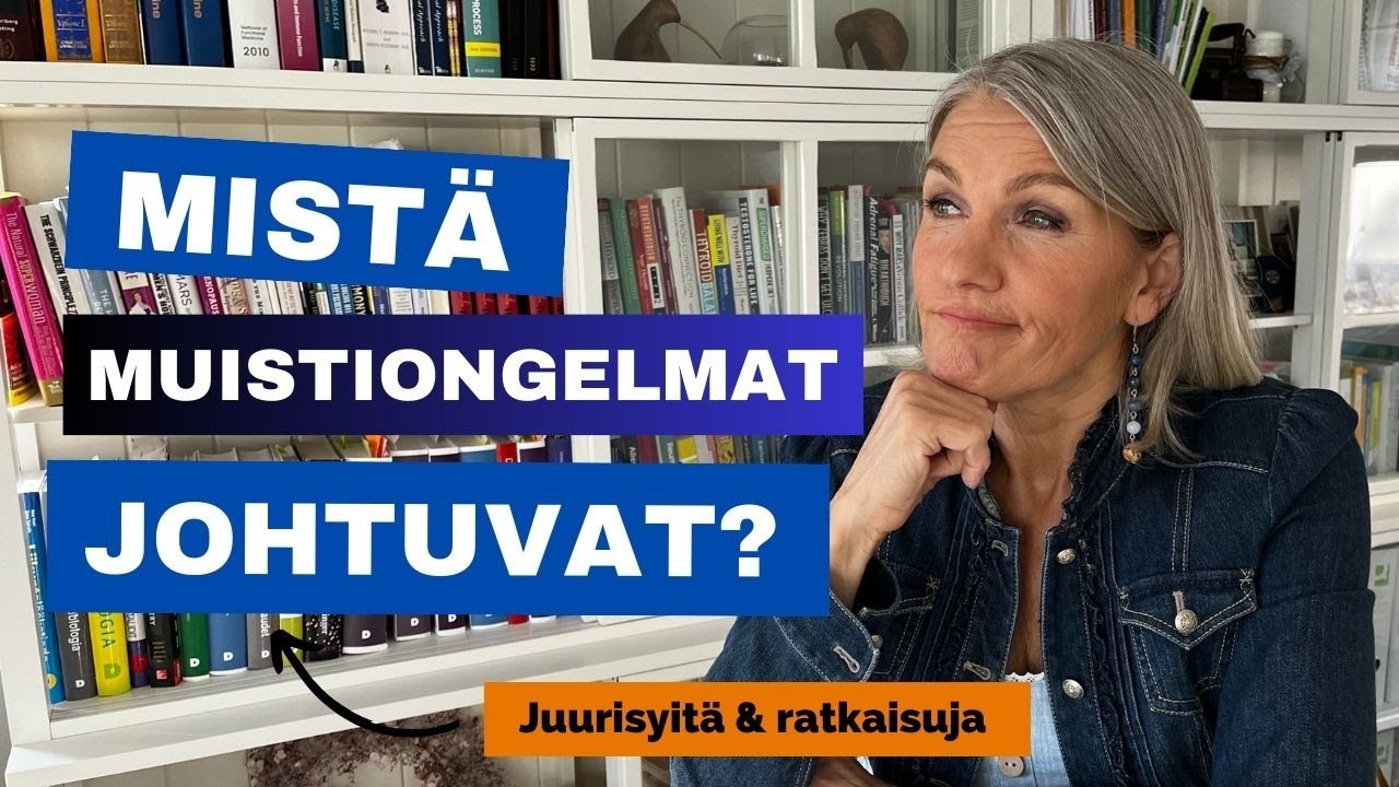 Paranna (tai ylläpidä) muistia ravinnolla ja elintavoilla 💡