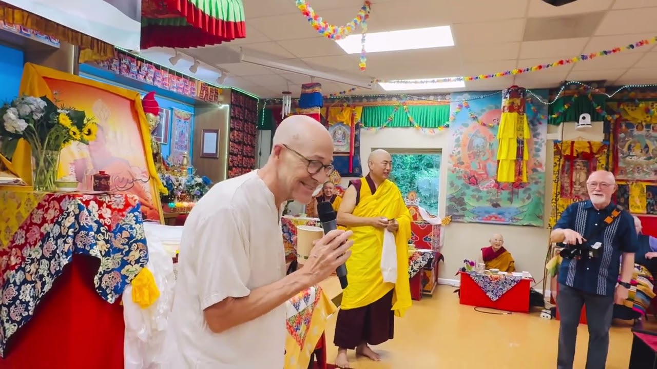Celebrating H.H. the great  14th Dalai Lama’s 90th ￼Birthday at the Kadampa Center in Raleigh, N.C
