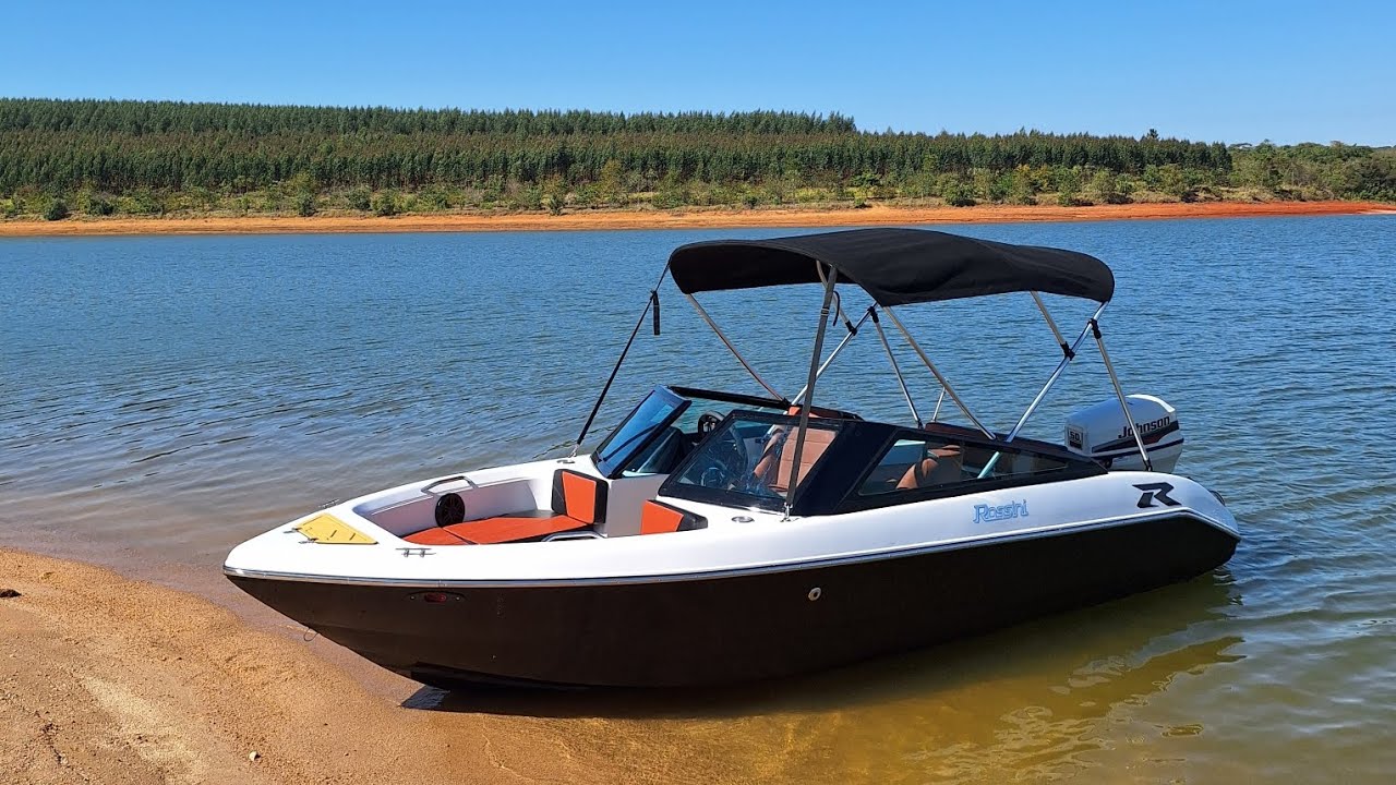 Navegando com a Rossini R170 e 50hp 2T