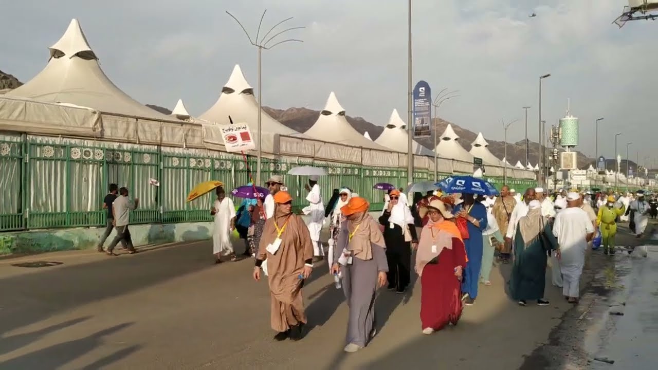 مخيمات منى حج ١٤٤٣ه‍ مخيم ٧ مصريين