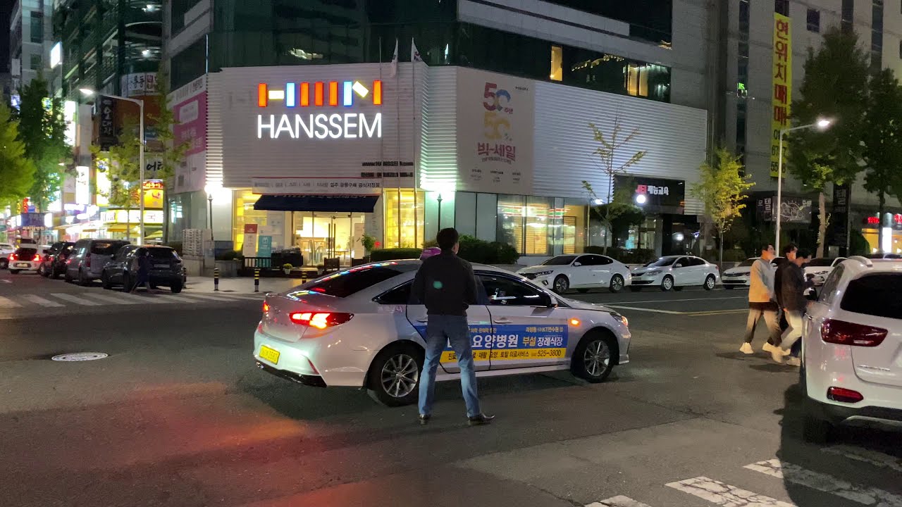 대전 둔산동 다운타운 둘러 봅니다  갤러리아 백화점에서 정부청사역까지 대전 여행 대전 가볼만한곳 대전 데이트 코스 korea 4k