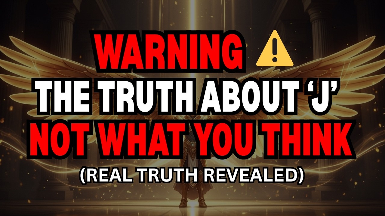 Chosen One: WARNING ⚠️ &mdash; The Truth About &ldquo;J&rdquo; Is Finally Coming Out 🔥