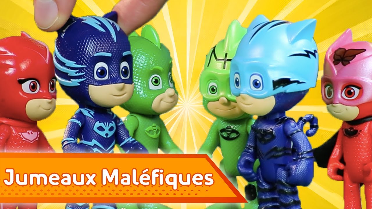 Pyjamasques Français ⚡ Pyjamasques Jouets: Jumeaux Maléfiques ! ⚡ Dessin Animé