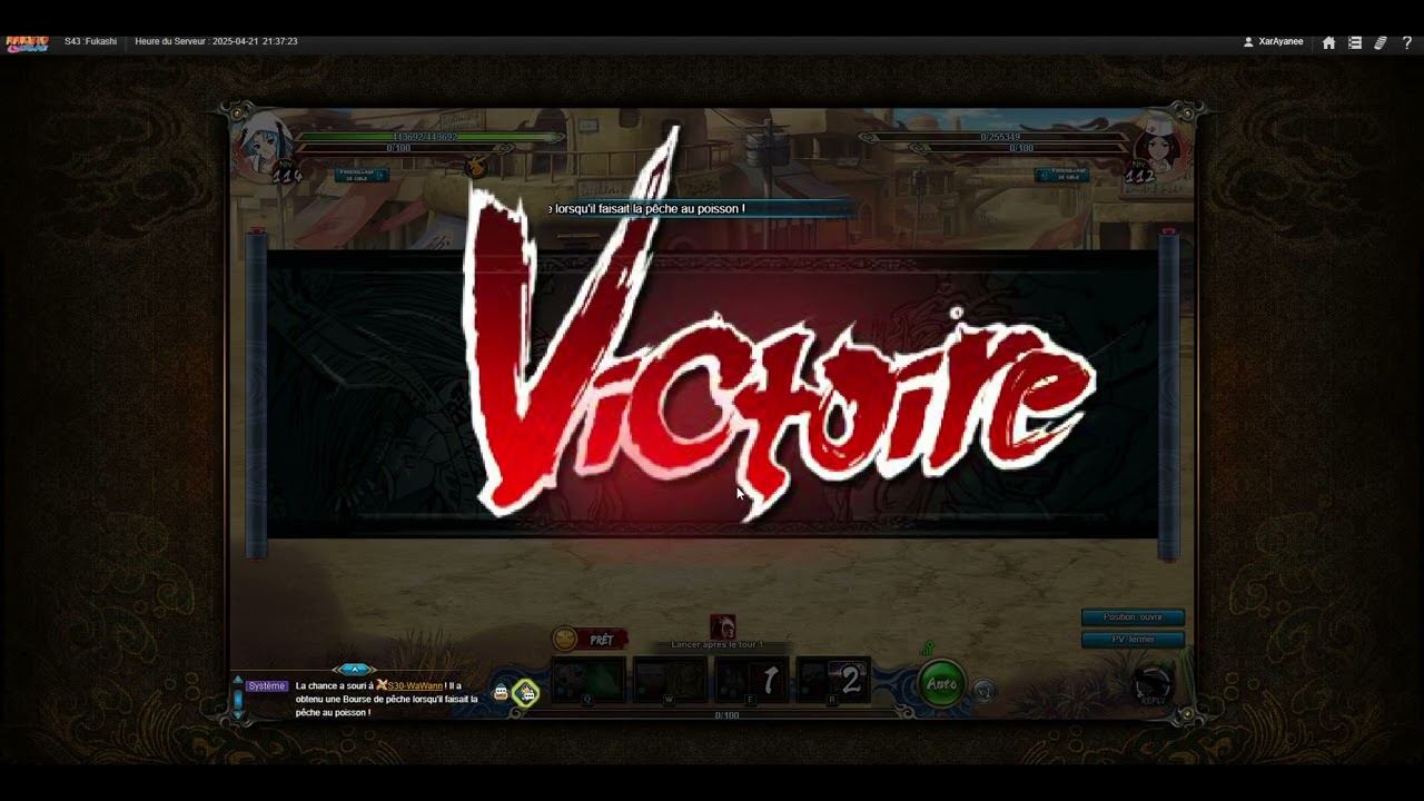 [Naruto Online FR] Tournois (Matsuri Challenge) #549