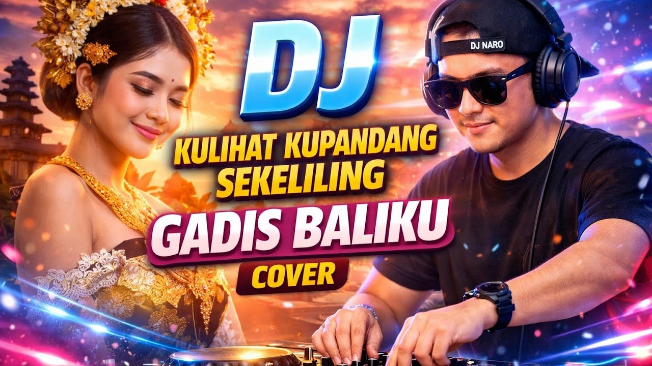 DJ KULIHAT KUPANDANG SEKELILING GADIS BALIKU COVER BY DJ NARO